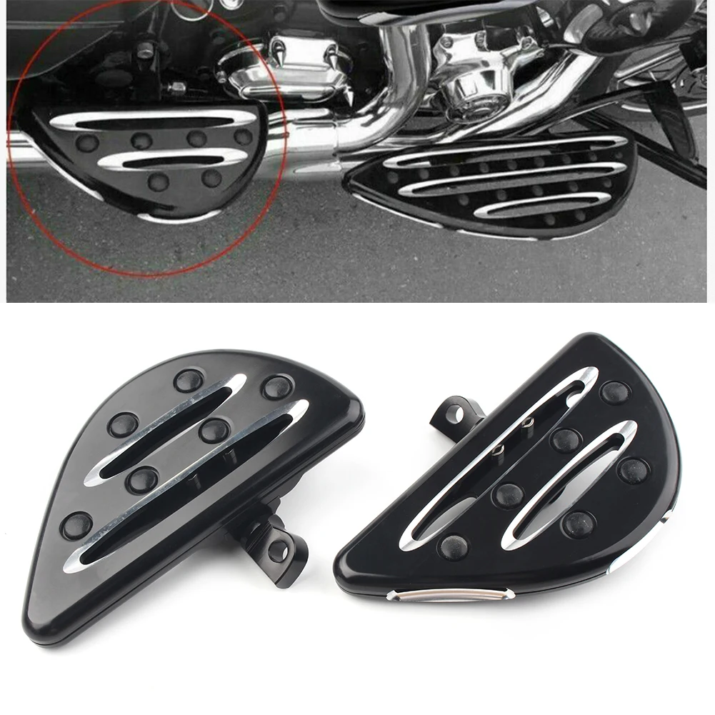 Cnc Motorbike Rear Passenger Footpeg Floorboards Floor Boards Foot Pegs