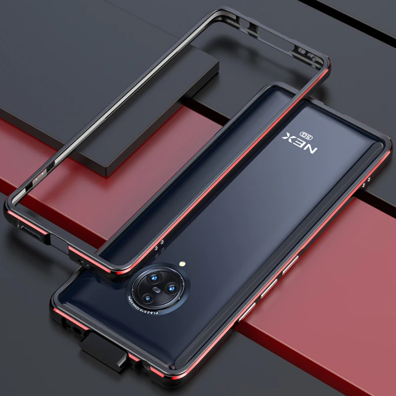 Роскошный металлический бампер чехол для VIVO NEX 3 Чехол NEX3 Сельма Броня алюминиевый сплав защитная рамка ЧЕХОЛ ДЛЯ VIVO NEX 3 крышка