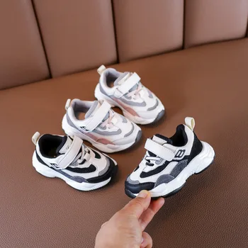 

Spring Children's Casual Sports Shoes Baby Soft Bottom Running Shoes 1-3 Years Old Children's Shoes Girls Sneakers