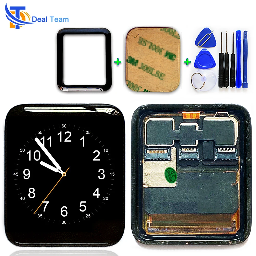 AAA Quality LCD Display For Apple Watch Series 3 Touch screen Digitizer Assembly For Apple Watch S3 38mm / 42mm Replacement Part