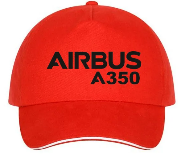 XQXON-Новые унисекс бейсболки Airbus A350 принт для мужчин и женщин бейсболка HH20 - Цвет: red
