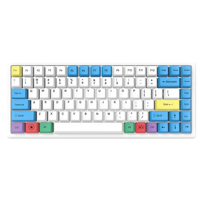 Механическая клавиатура keycool с подходящими цветами мелом и RGB-лампой | Компьютеры