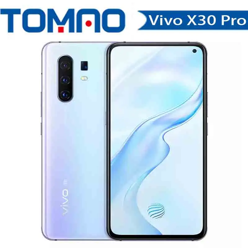 Новейший 5G vivo X30 pro 6,44 ''XDR экран двойной режим 5G Celular 4350mAh Большая батарея 64MP 32MP Quad камера 8G128G мобильный смартфон