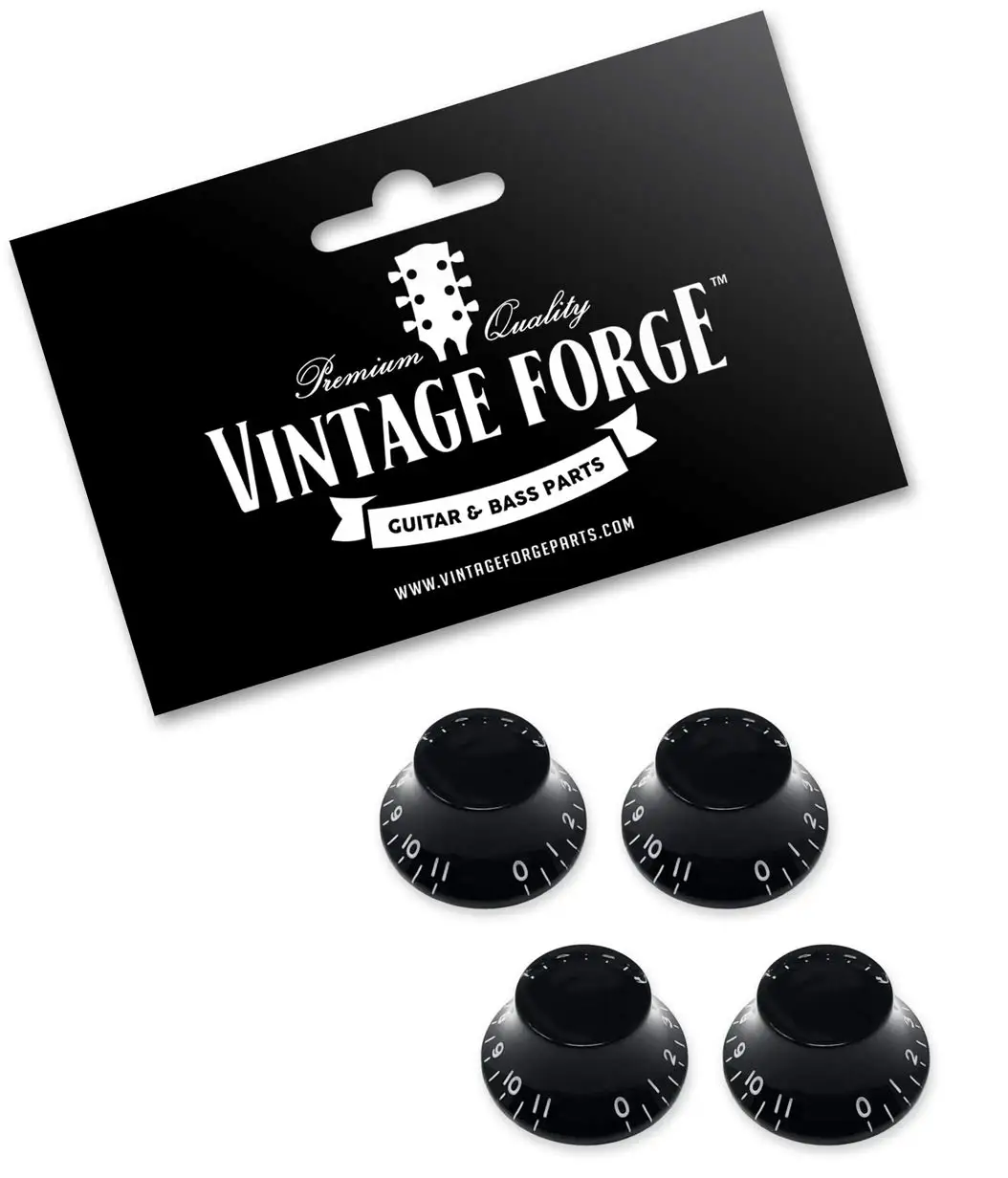 Винтаж Forge черный топ шляпа колокольчики пронумерованные 0-11(набор из 4) подходит для 24 тонкой сплайн США(имперский) сплит вал горшки