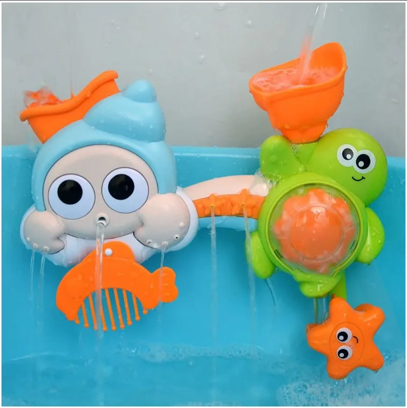 Детские Игрушки для ванны, детские игрушки для ванной, Игрушки для ванны, игра-головоломка для воды, модель обезьяны, детские игрушки - Цвет: B