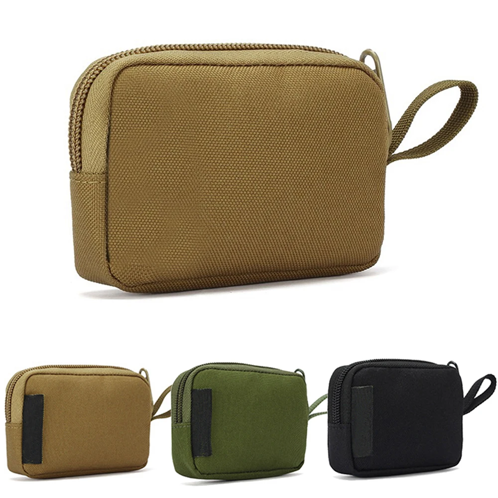 Tactical Mini Wallet Card Bag Small Pocket Key Pouch Money Bag Men Waterproof Portable EDC Pouch Hunting Outdoor Waist Bag Nylon|Hunting Bags| - AliExpress