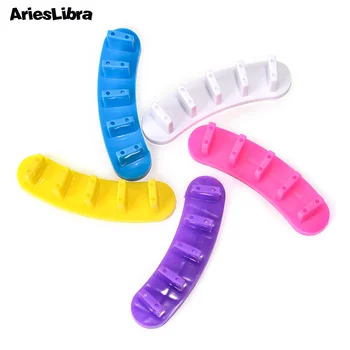 

AriesLibra Nail Tip Stand Display Nail Art False Tips of Nail Training Tool Nail Polish Shelves for Practice Use