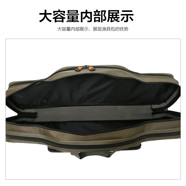 Wallet 1.3 Thick Backpack Fishing Gear 130cm1 M 3 Machinery Households Soft Cloth Set of Rock Fishing Rod Bag Belly Hard Case