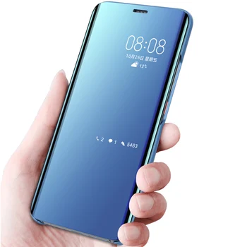 

For Huawei Y6s 2019 Case Flip Mirror Stand Phone Case For Huawei Y6s 2019 Cover 6.09'' view Protective Y 6S 2019 Coque Y6 S