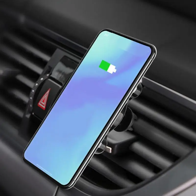10 Вт Qi магнитное автомобильное беспроводное зарядное устройство для samsung S10 держатель Быстрый iPhone 8 Air беспроводной XS Plus Vent Телефон автомобильная зарядка X Br Q7I6