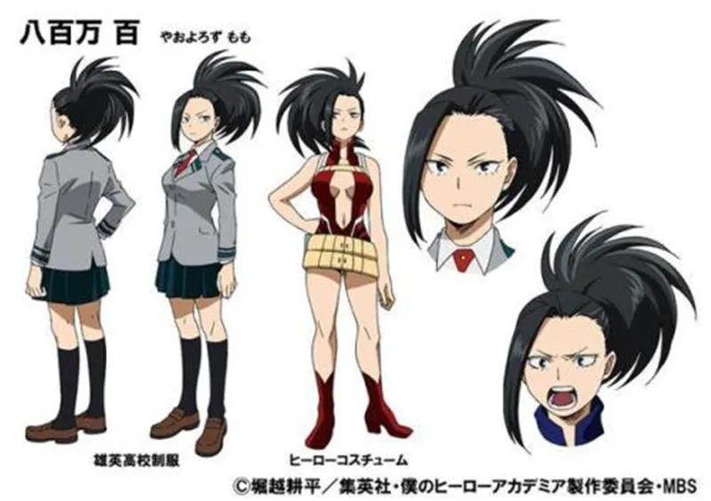Мультфильм Аниме My Hero Academy периферийный парик персональная Мода yaojorozu MOMO Хэллоуин косплей реквизит аксессуары парик