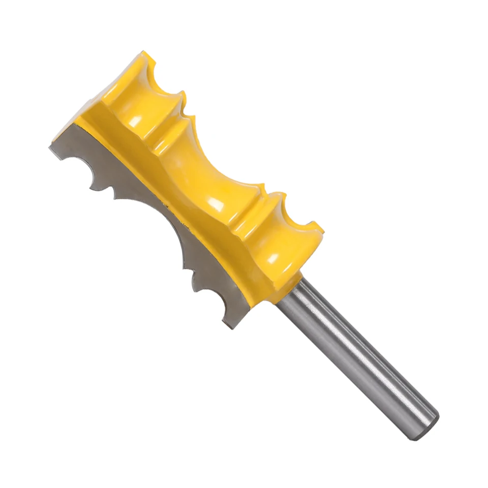 Fresa A Modanare Con Cuscinetto Da 8mm Zxxin - Punta Per Legno A Doppio Taglio, Ideale Per Falegnameria E Bricolage - 2