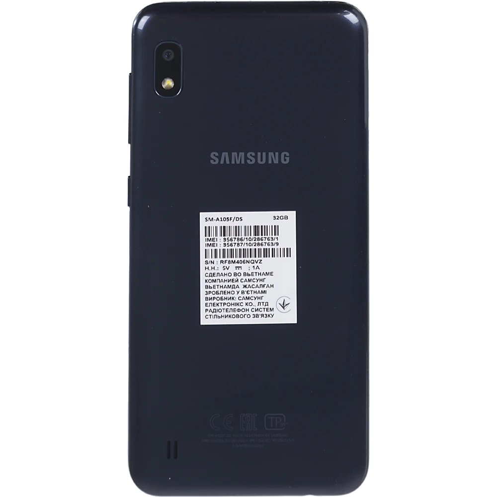 Смартфон SAMSUNG Galaxy A10 32Gb, SM-A105F, черный