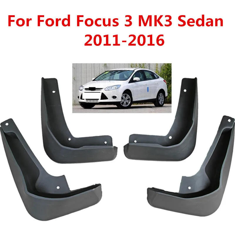 Брызговики автомобильные для Ford Focus 3 MK3 седан 2011 2012 2013 брызговики брызговик крыло брызговиков