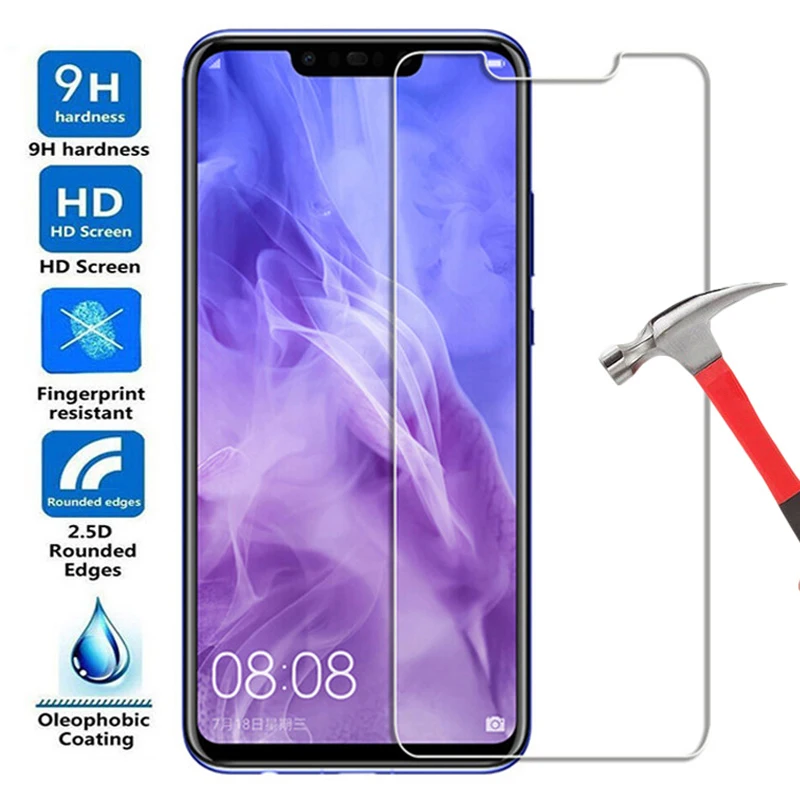 Защитное стекло 9H HD для Huawei Mate 30 Lite закаленное 20 Pro 20Lite 10 9 8 7 S | Мобильные телефоны и
