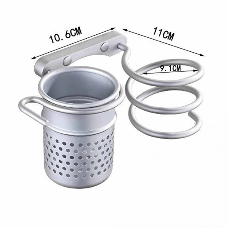 Wall-Mounted-Hair-Dryer-Organizer-Spiral-Stand-Holder-Rack-Aluminum-Bathroom-Shelf-Storage (2)