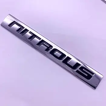 

2Pcs Car Styling Decal Auto Vehicle Body Side Rear Front Sticker for NOS Nitrous Oxide Mixture Oxidizer System