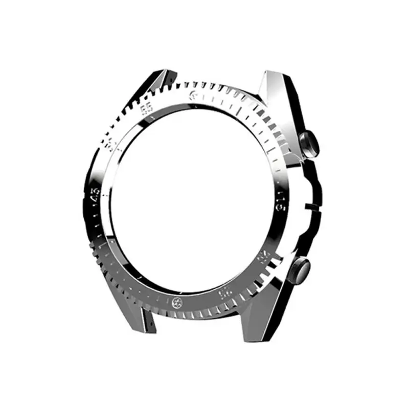 Защитный чехол из поликарбоната для huawei Watch GT, чехол, полноцветный защитный чехол для huawei GT, аксессуары для часов, чехол - Цвет: Silver