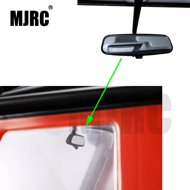 

Simulation Plastic Rearview Mirror For For 1/10 RC Crawler Car Traxxas TRX4 Ford Bronco D90 D110 Axial Scx10 90046 RC4WD TAMIYA