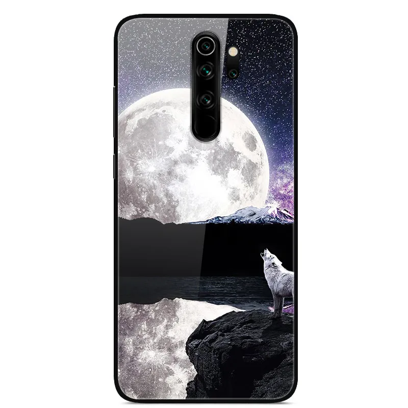 6,53 ''для Xiaomi Redmi Note 8 Pro Чехол из закаленного стекла жесткая задняя крышка защитный чехол для телефона s для Redmi Note8 Pro 8Pro бампер