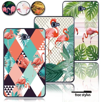 

Hard Shell Plastic Tablet Protective Case for Samsung Galaxy Tab A T580 T585 10.1" with Various Flamingo Patterns and Colors