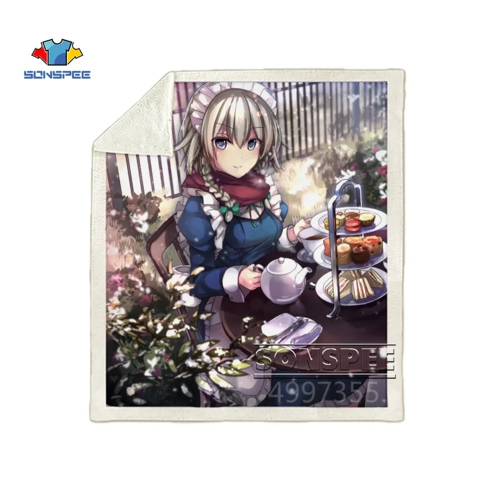 SONSPEE Rozen Maiden аниме harajuku для детей и взрослых 3d принт одеяло Теплый диван одеяло покрывало путешествия постельные принадлежности магазин при фабрике B131