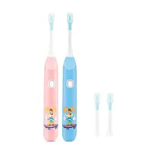 Electric Toothbrush For Children Gum Care Rotation Vitality Cartoon Oral Health Soft Tooth Brush For Kids Battery Powered