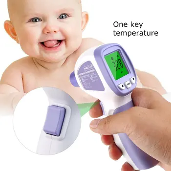 

Forehead Thermometer Non Contact Infrared Thermometer Body Temperature Fever Digital Measure Tool for Baby Adult