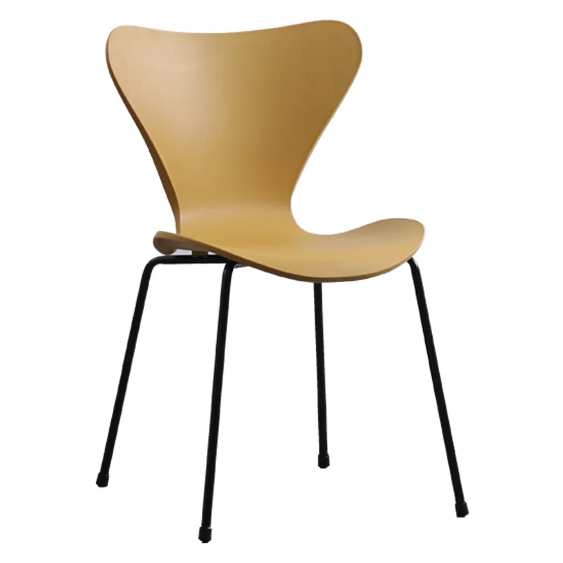 

Nordic INS Plastic Butterfly Chair Office Conference Simple Chair Home Furniture Restaurant Cafe Bedroom Study Computer Chair
