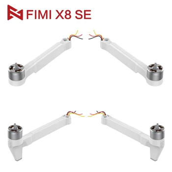 

4Pcs Arms and Motor Original for FIMI X8 SE 2020 Drone Camera Accessories Front and Rear Arms Repair Spare Parts RC Kit