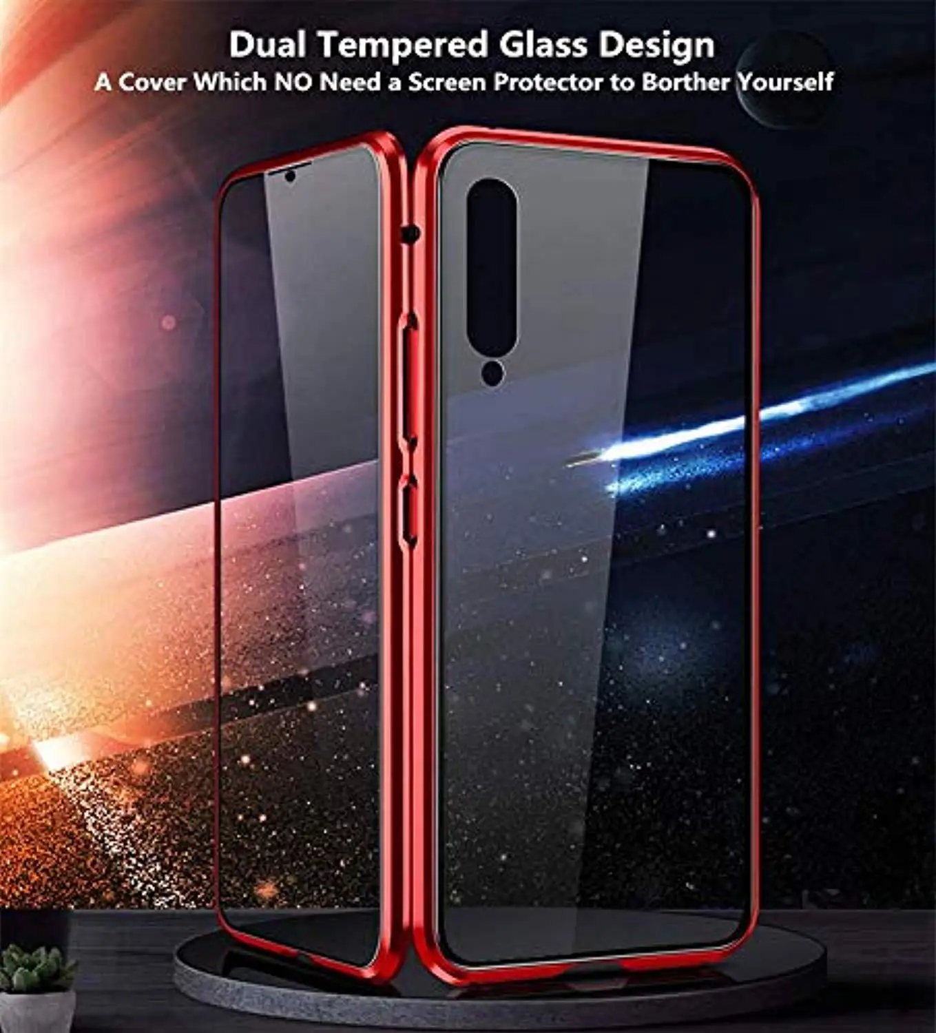 360 Стекло чехол для samsung A80 A10 A20 A30 A40 A50 A70 A10E A20E A60 M10 M20 крышка Магнитная Адсорбция 360 металлический Алюминий рамка