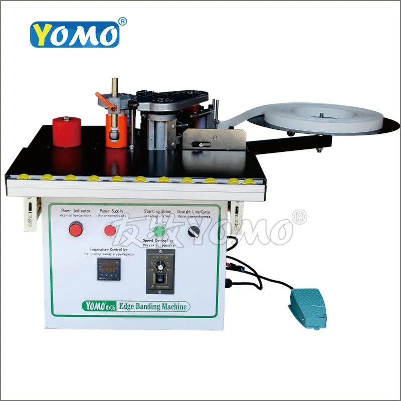 Новинка ручная кромкооблицовочная машина YOMO MY05/MY06 прямая/изогнутая дугообразная