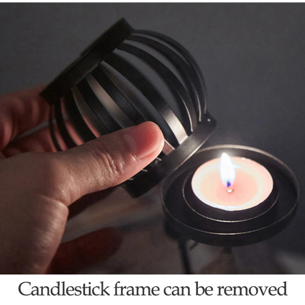 Nordic Metal Candlestick Abstract Character Sculpture Candle Holder Decor Handmade Figurines Home Christmas Decoration Art Gift candle holders