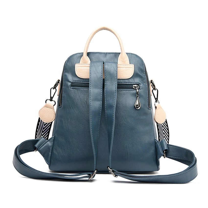 Fashion Women Backpack Soft Leather Backpack