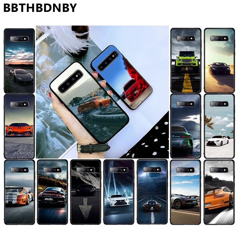 

Blue Red Car for Bmw Bags For Galaxy S7 Luxury Design Phone Fundas for Samsung S9 plus S6 edge plus S7 edge S8 plus S10 plus