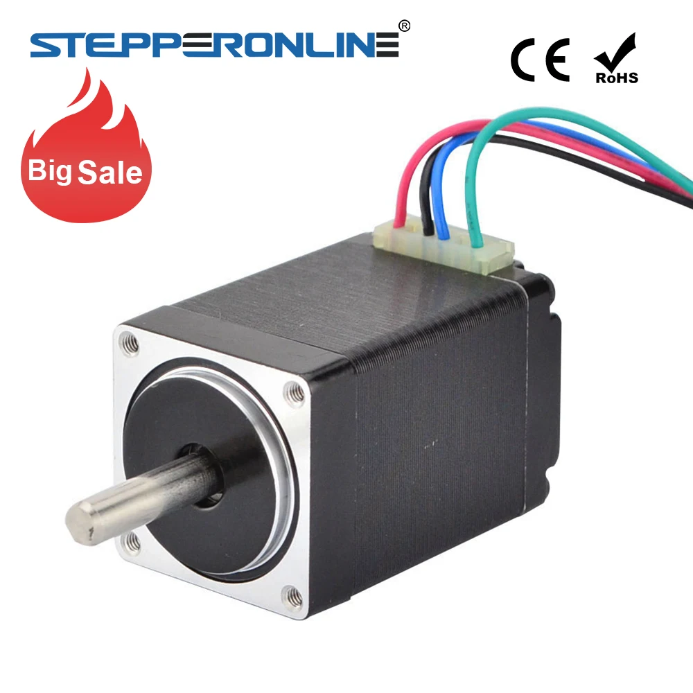 

Nema 11 Stepper Motor 28x45mm Bipolar 1.8deg 9.5Ncm 0.67A 4-lead for CNC 3D Printer Motor