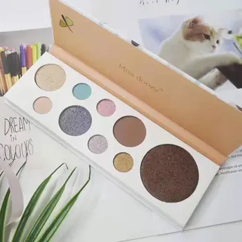 

Professional Shadow Makeup 9 color Shimmer Shadow Matte Eye Shadow Natural Pressed Powder Brighten Long Lasting Palette Makeup