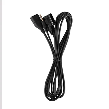 

3.5mm Mini Jack Aux MP3 Music AMI MMI Interface Car USB Chargers USB Cables for VW Audi S5 Q5 Q7 A3 A4L A5 A1