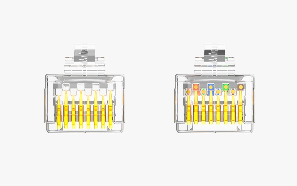 End, Cabo Ethernet, 50Sensibilidade, CAT6, 8P8C, 8P8C