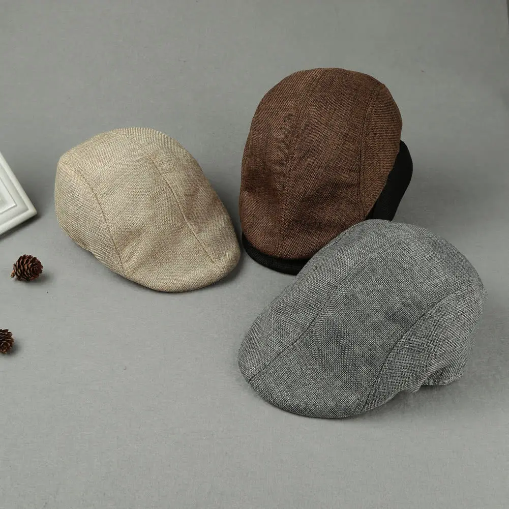 Унисекс Винтаж унисекс для женщин и мужчин остроконечная шляпа Casquette дышащий берет газетчика кепки таксиста головные уборы