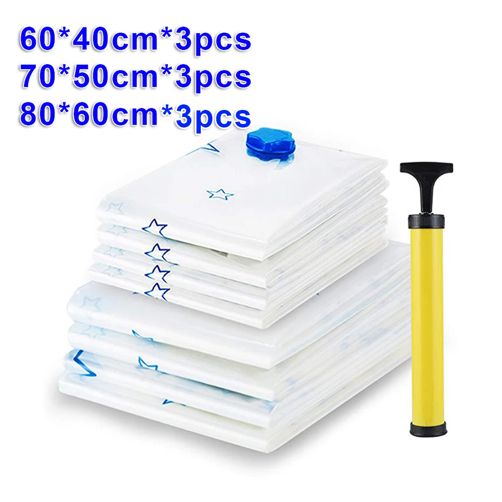 Вакуумные пакеты для хранения сжатый экономии пространства пакет вакуумного 10