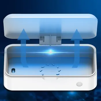 

Smart Phone Sanitizer Portable UV Lights Phone Mask Sanitizer Sterilizer Cleaner for All Phone Android Toothbrush