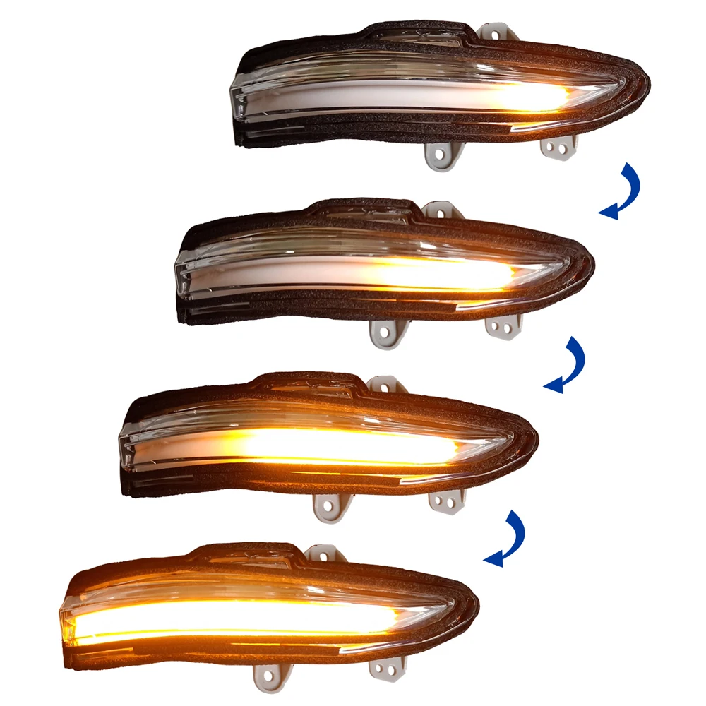 Автомобильный светодиодный динамический поворотник для зеркала заднего вида