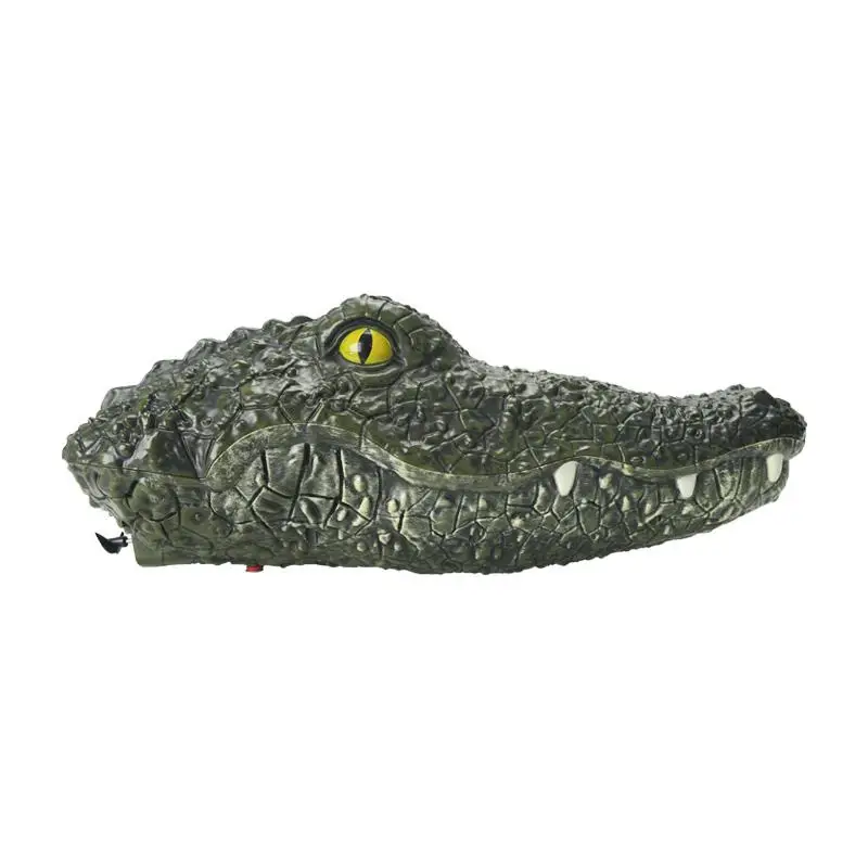 RCtown 2.4G RC Boat Simulation Crocodiles Head Racing Boat Electric Waterproof Spoof Toy