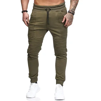

Men Pants New Fashions Joggers Pants Male Casual Sweatpants Bodybuilding Fitness Track Pants Men's Sweat Trousers Slim Fit
