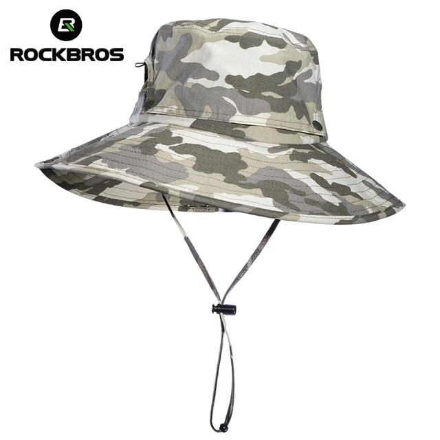 ROCKBROS Fishing Hat Anti-UV Hunting Camouflage Top Removable Hat Airsoft  Tactical Hiking Camping Hats For Men Women Outdoor - AliExpress