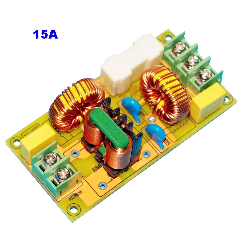 Lusya 2A 4A 15A 25A EMI модуль электромагнитных помех фильтр переменного тока T1186