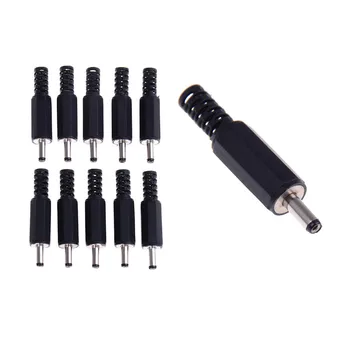 

2pcs/10pcs High quality 1.35mm X 3.5mm Dc Male Power Plug Jack Connector For Laptop Wholesale