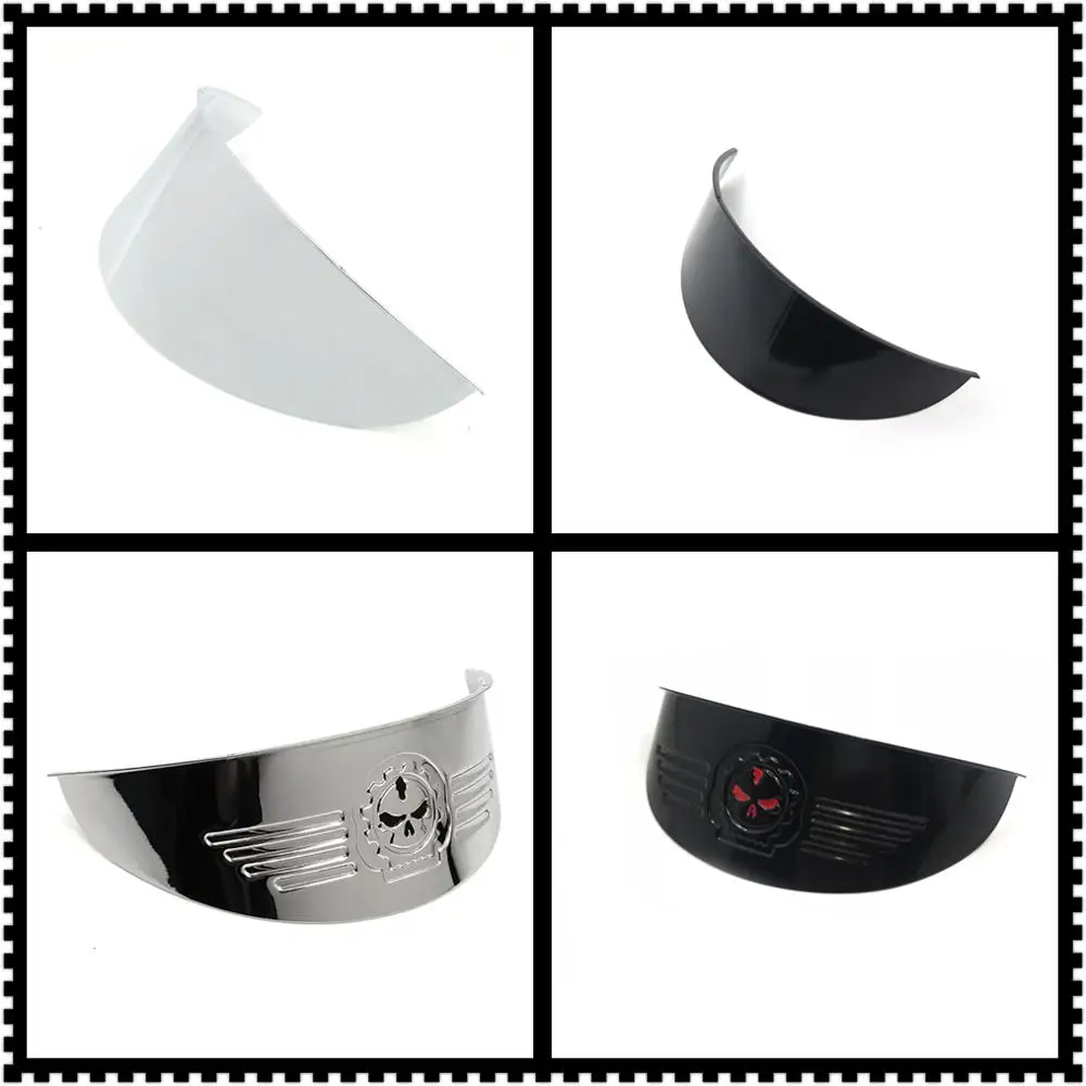 

Motorcycle accessories 7'' Headlight Visor for Yamaha Road Royal V Star Virago , Honda Cruisers BLACK