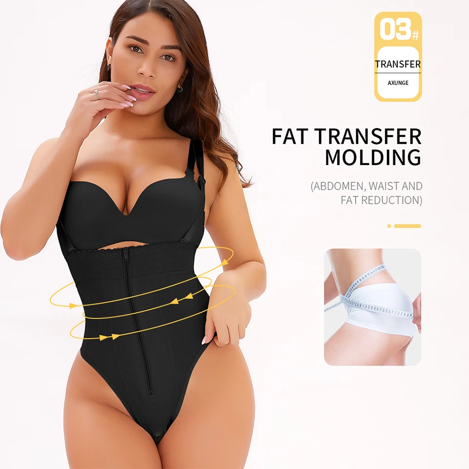 Woman Body Slimming Shaper High Rise Waist Trainer Control Panties Thongs Belly Flat Sheathing Underwear Plus Size Shapewear tummy tucker for women